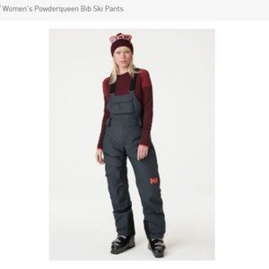 Helly Hansen Women's PowerQueen Slate Bib Size Small